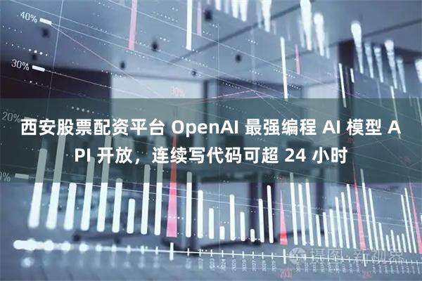 西安股票配资平台 OpenAI 最强编程 AI 模型 API 开放，连续写代码可超 24 小时